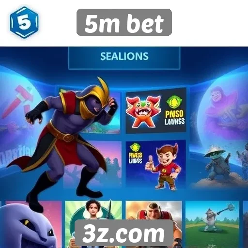 Nova biblioteca de jogos no 5m bet
